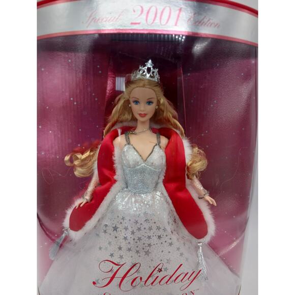 2001 Holiday Celebration Barbie Special Edition Barbie Doll 50304 Mattel NIB A - Picture 1 of 8